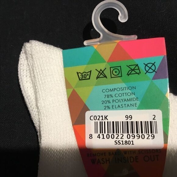 SALE 5/$10! NWT Girls Knee Socks Sz 2. - Picture 3 of 4